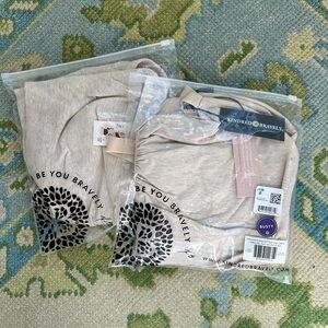 Kindred Bravely Sublime® Bamboo Hands-Free Pumping Lounge & Sleep Bra - Set of 2